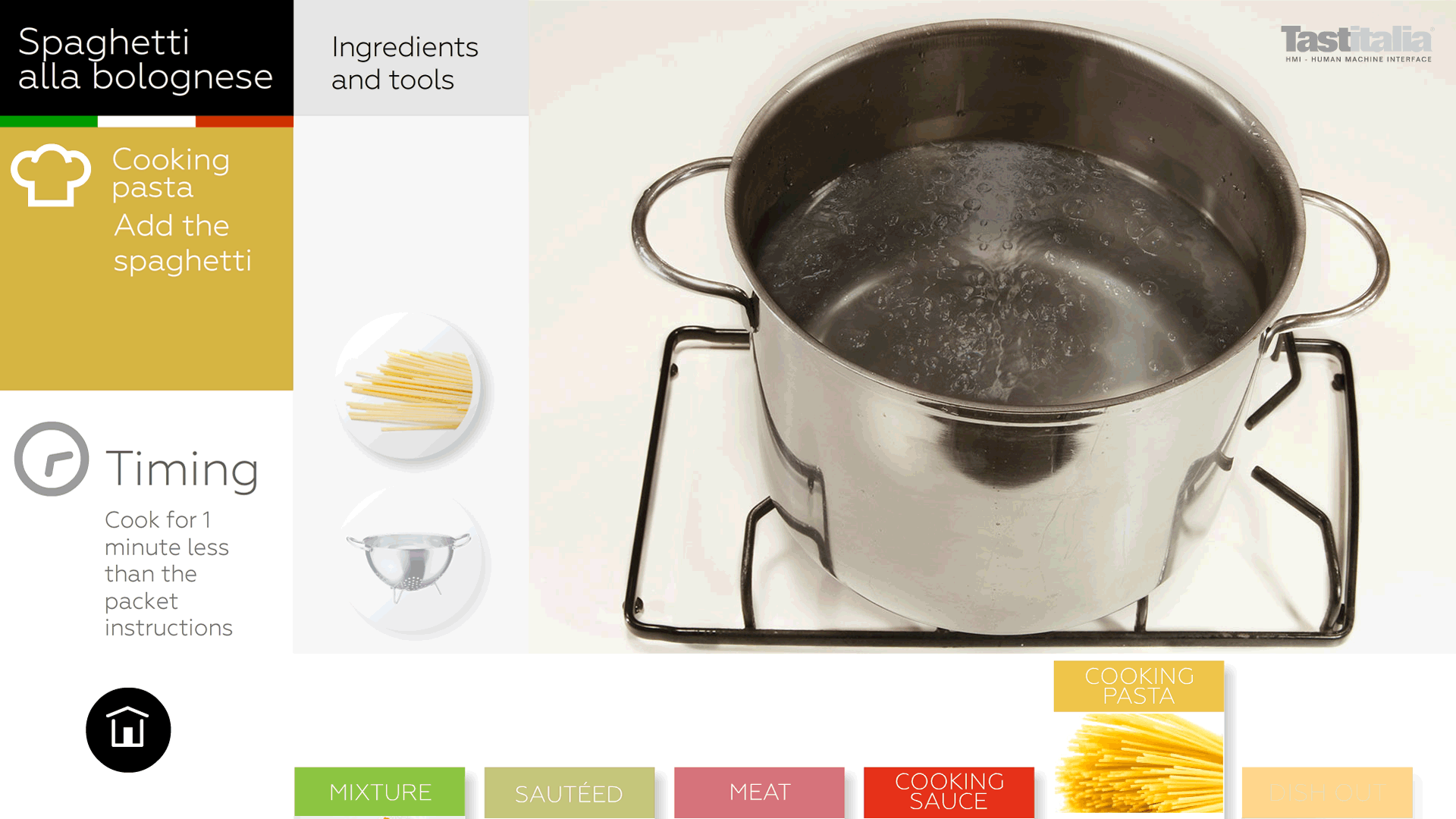 Spaghetti alla bolognese - Step 5: Pasta
